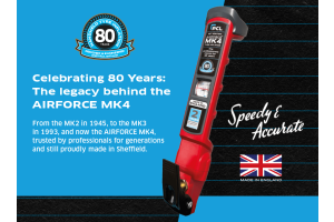 PCL paints the MK4 red to celebrate 80 years of product and partnership excellence